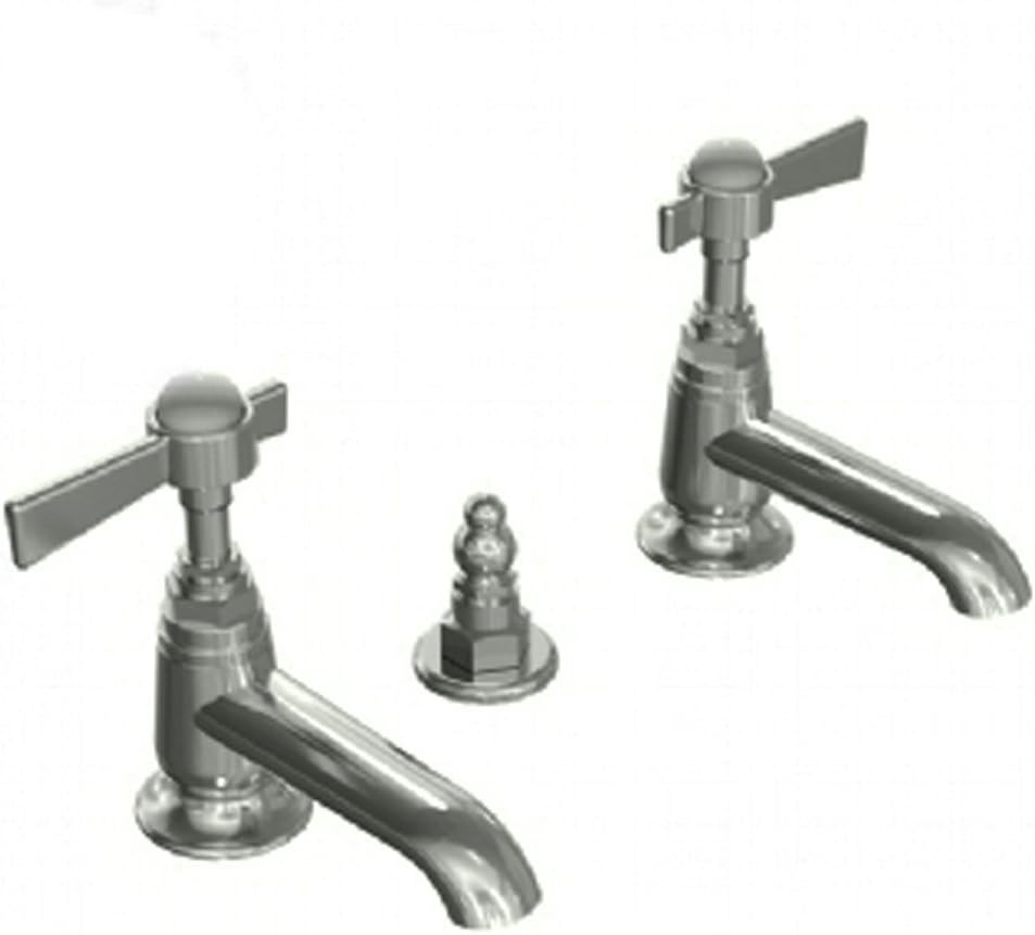 Jado 845133.444 Savina Widespread Pillar Tap Lavatory Faucet with Lever