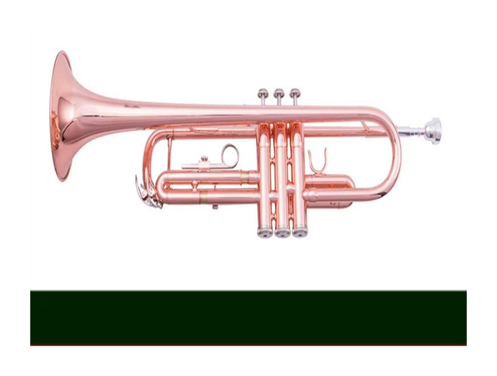 trąbka instrument Trąbka B-dur z mosiądzu zachodniego z pełną powierzchnią fosforową dla początkujących uczniów i zespołów dla dorosłych
