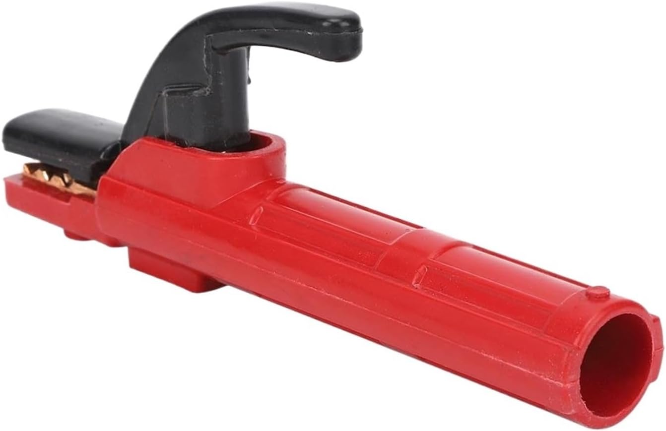 300A Copper Electrode Clamp Insulated Handle Welding Rod Holder Earth Ground Welder Repair Tool