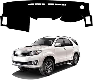 VINRIDE Car Dashboard Cover Compatible with Toyota Fortuner 2009-2017, Fortuner Accessories, car Dashboard mat, Anti-Slip ...