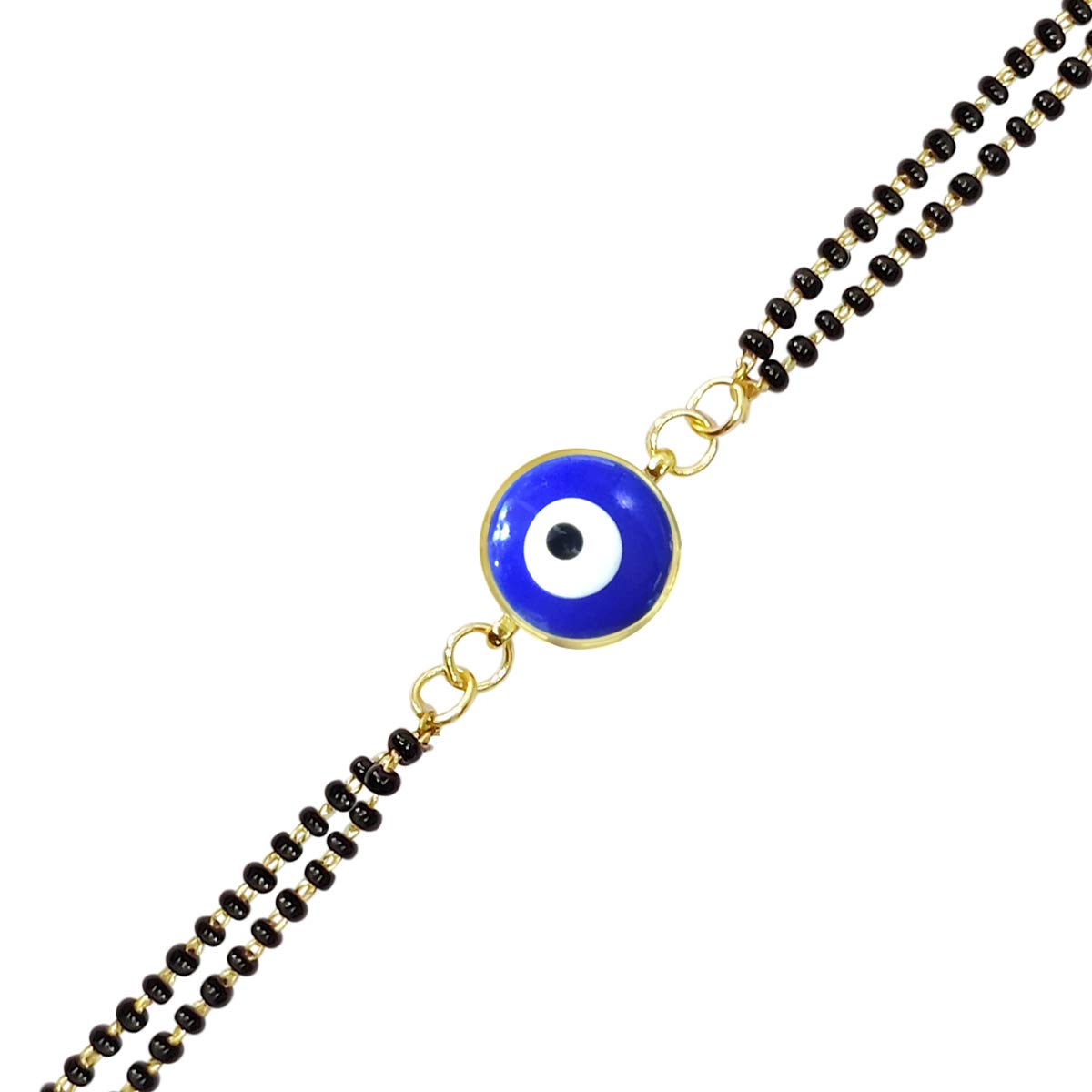 Shubhanjali Turkish Evil Eye Hand Mangalsutra Bracelet for Women (Adjustable) (B08TC6J85C) Amazon Price History, Amazon Price Tracker