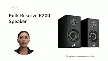 Polk Audio Reserve R200 Large Bookshelf Speaker For Dynamic