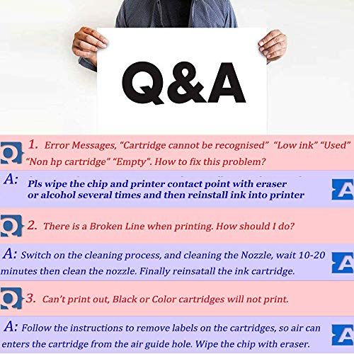 Superink Remanufactured 60Xl 60 Xl Cc641Wn Cc644Wn Ink Cartridge Replacement Compatible For Hp Photosmart C4680 D110 Deskjet D2680 D1660 D2530 F2430 F4210 Printer (1 Black 1 Tri-Color) #TOP7