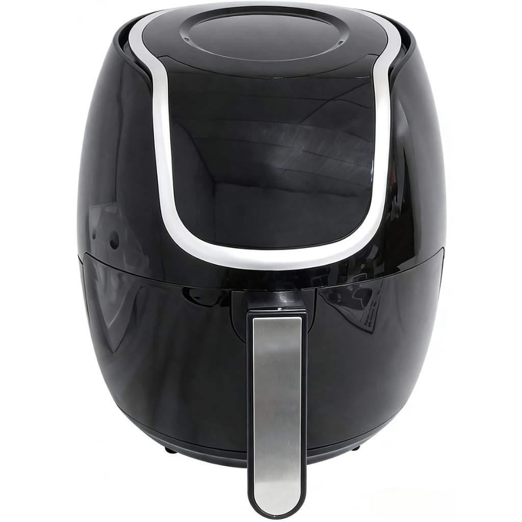 Fritadeira Air Fryer Sem Óleo, Fritadeira de Ar Rápida e Fácil de Usar, Preparo Diversificado de Alimentos, Para Cozinha Doméstica (7301(6,5L 1700W 220V tela LCD))