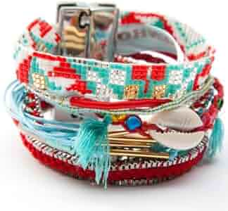 Amazon | [ヒパネマ] HIPANEMA ブレスレット DIABLO/SUNSET/TAJ