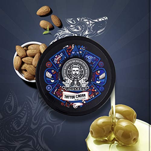 Whiskers TattooAftercare Moisturiser Cream - Tattoo Enhancer, Ointment, Moisturizer - No Petroleum Jelly, Not Tested on Animals (50 gm) - Image 6