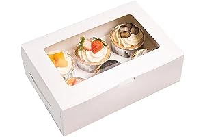 Half Dozen Cupcake Boxes: Perfect for Transporting Your Sweet Treats