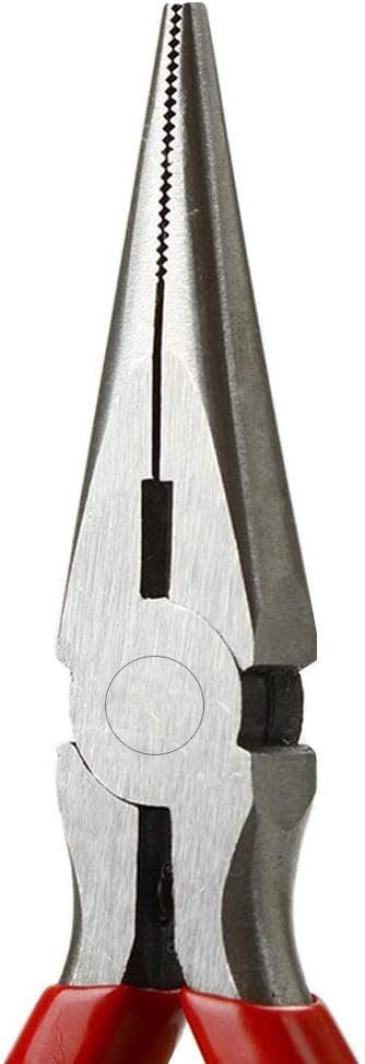 Dykes Needle Nose Pliers with Wire Cutter (5-Inch)
