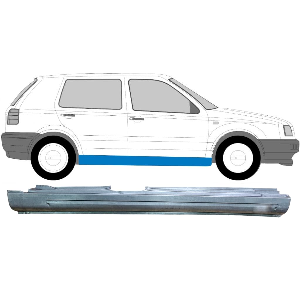 Voll schweller für Volkswagen Golf 3 1991-1998 / Rechts