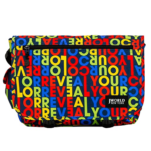 Image of J World New York Terry Messenger Bag for Women Girls School Kids