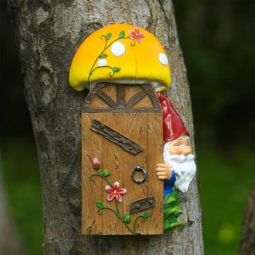 Décorations d'arbre de fées en résine haute finition pour extérieur - 3