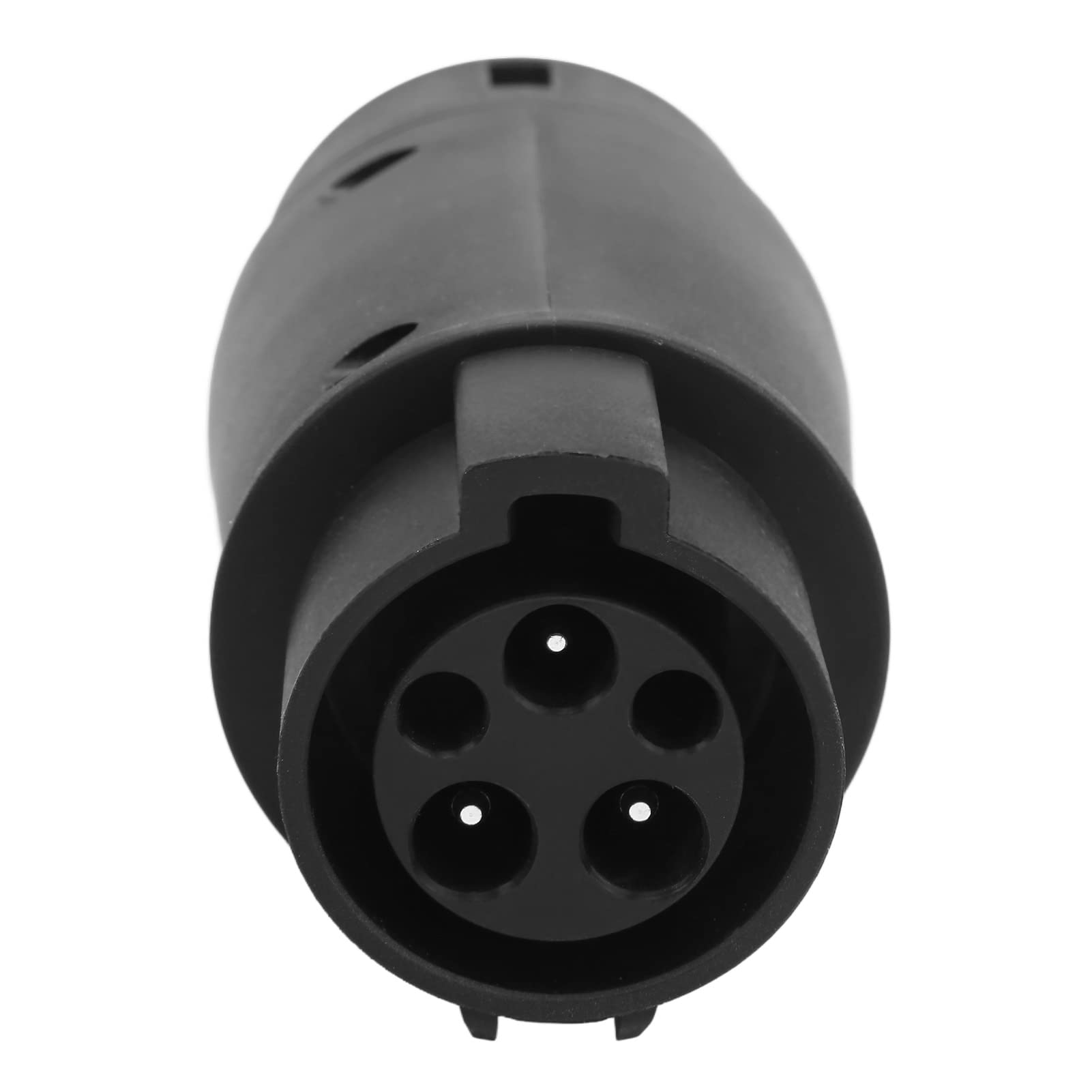 Aramox Tipo 1 a Tipo 2 Adaptador de Carga para Vehículos Eléctricos Conector EV 16‑32A 220‑250V para Vehículos Estándar de EE. UU. a la UE
