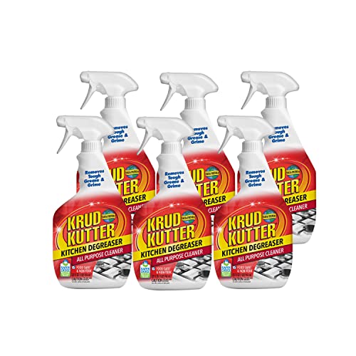 Krud Kutter 305373-6PK Kitchen Degreaser All Purpose Cleaner Spray, 32