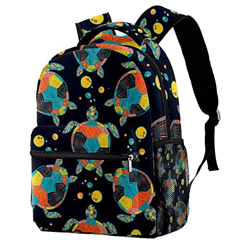 Sac à dos homme femme étoiles dorées grand volume multicolore urbain