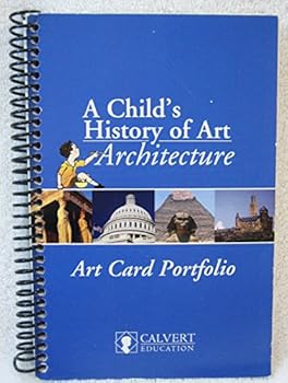 Spiral-bound A Child's History of Art Architecture Art Card Portfolio Book