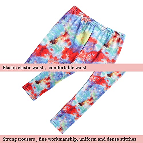 Happy Cherry Girls' Leggings Comfortable Bottoms Set Little Kids Athletic Pants2