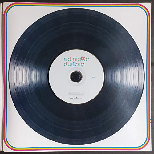 Ed Motta - Cd Dwitza - 2002 - Edição Rara Capa Grande do Tamanho de Capa de Lp