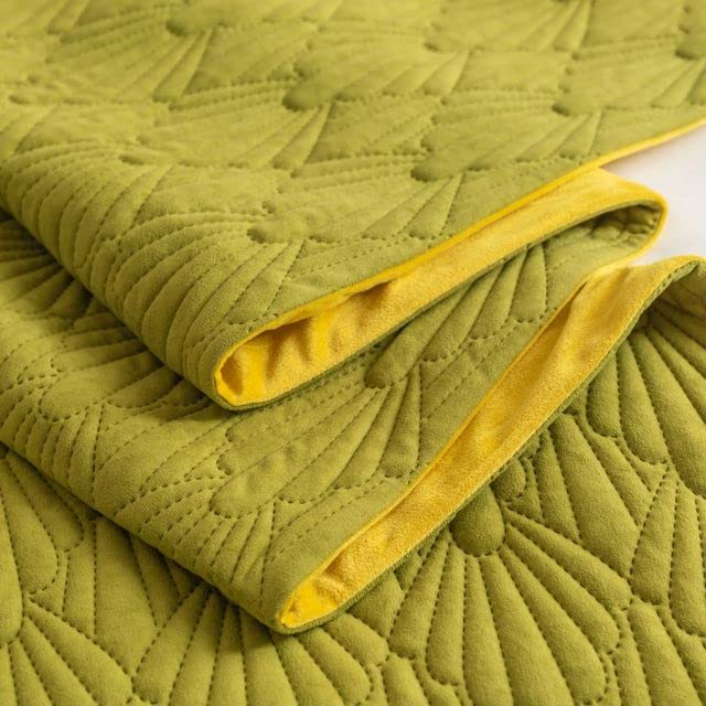 SOREZE Velvet Bed Runner Shell Pattern Runner Home Decor Bedroom Decor Bed Runners