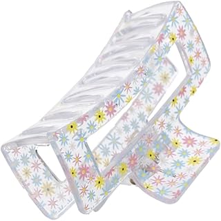 توكه مشبك اكلريك للشعر للنساء - شفاف Jinark-Clip22-39