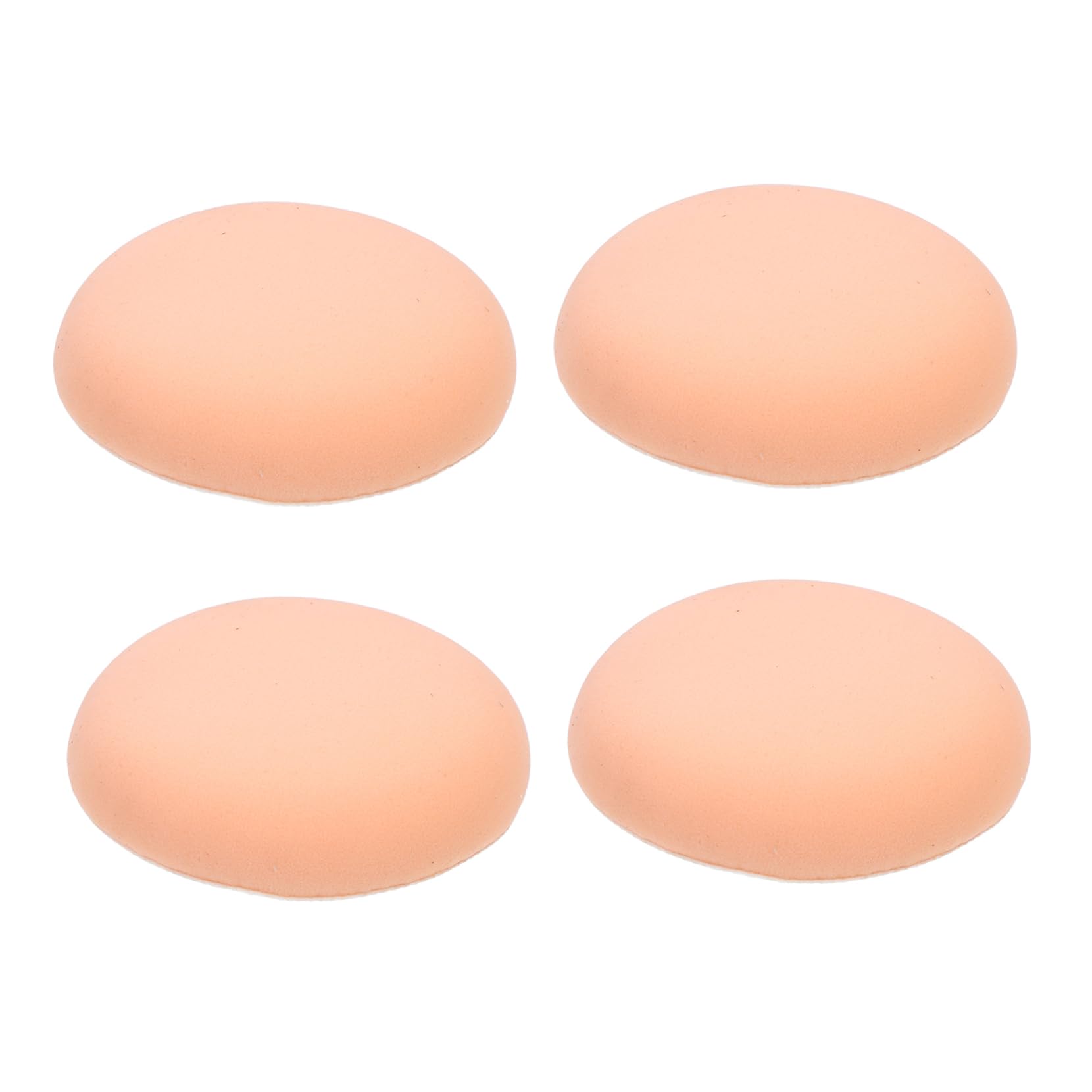 Vaguelly 4Pcs Powder Puff Dual Use Makeup Tools for Wet Dry Application Gentle and for Loose Powder Compact and Lightweight for Home Salon Use