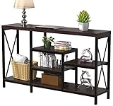 Narrow Console Table for Entryway/Living Room, LGHM Long Sofa Table Couch Table Living Room Table...