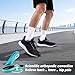 Men's Orthopedic Breathable Running Shoes: Comfort Plantar Fasciitis Heel Spurs Arch Support Orthotic Lightweight Athletic Sneakers, Supportive Gym Training Fashion Wear Walking Shoes Black Size 10.5