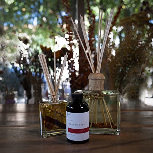 Rosy Rings Fragrance Diffuser Oil Refill 6Oz - Aromatherapy, Scented Air Freshener Deodorizer Oil, Scented Refill For Home, Kitchen, Living Room, Decor Gifts Essential Oils (Spicy Apple) #TOP1