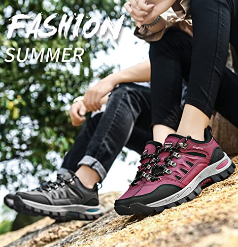 Scarpe Da Escursionismo Da Donna, Impermeabili, Leggere, Antiscivolo, Da Esterno, Da Trekking, Da Arrampicata, Da Viaggio - 3