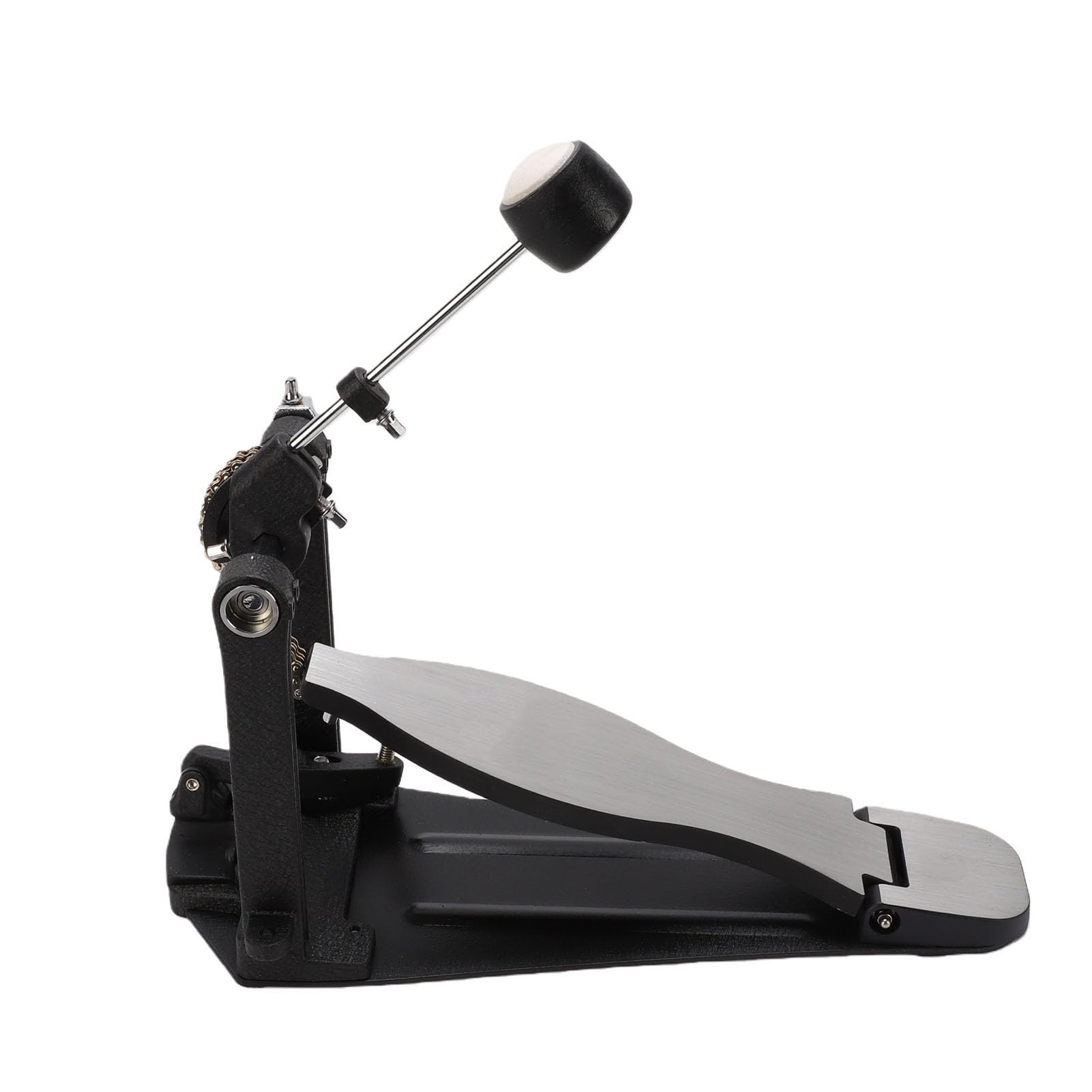 Jectse Pedale per Grancassa, Pedale per Grancassa a Doppia Catena con Base Antiscivolo, per Batteria per Performance Jazz