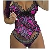 Briskorry Dames lingerie jarretelset hartvormig print ondergoed vrouwen sexy set slank perspectief lingerie kant pyjama…