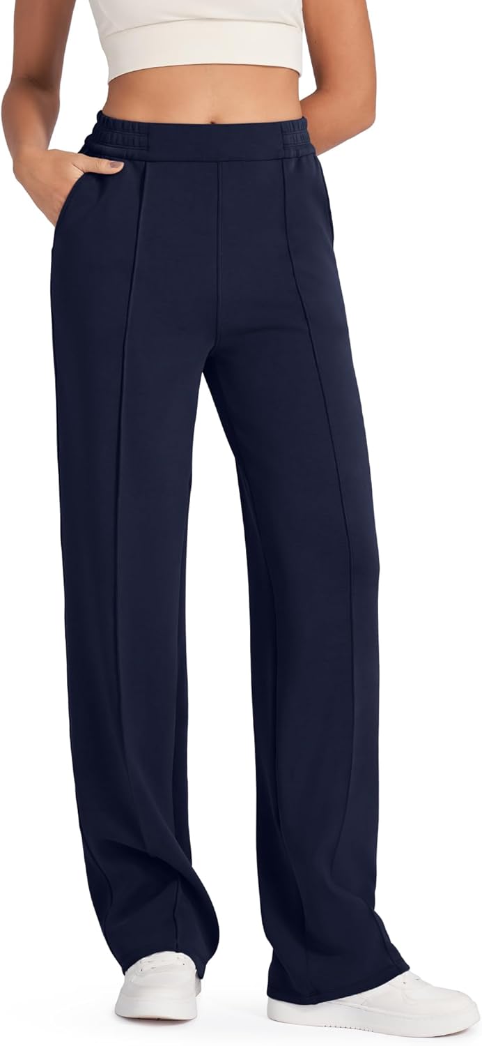 G4Free Smoofit Modal Soft Women Wide Leg Sweatpants Yoga Pants Casual Lounge Trousers Short/Petite/Regular/Tall/Extra Tall