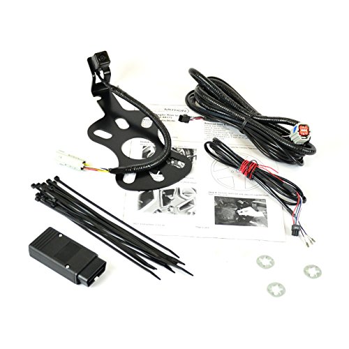 Brandmotion 9002-8837 Rear Vision System for 2007-2018 Jeep Wrangler JK with Factory Display Radio , Black