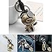 Qalvona Cartoon Animals Shape Leather Keychain Pendant, Handwoven, 14cm Length, Style 2 - Fashionable Design, Durable Craftsmanship, Ideal Bag Decoration and Gift (3)