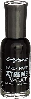 Sally Hansen Hard as Nails Xtreme Wear, Black Out [28], 0.4 oz (Pack of 4)