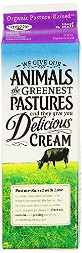 Organic Valley Ultra Pasteurized Organic Half & Half, 32 Fl Oz #TOP2