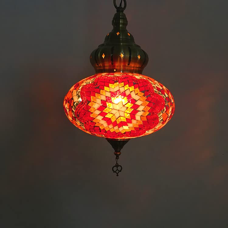トルコ製　ペンダントライト　1つ　モロッコランプ Lamps shade Metal Moroccan モロッコランプ メタルシェード シーリングライト・天井照明