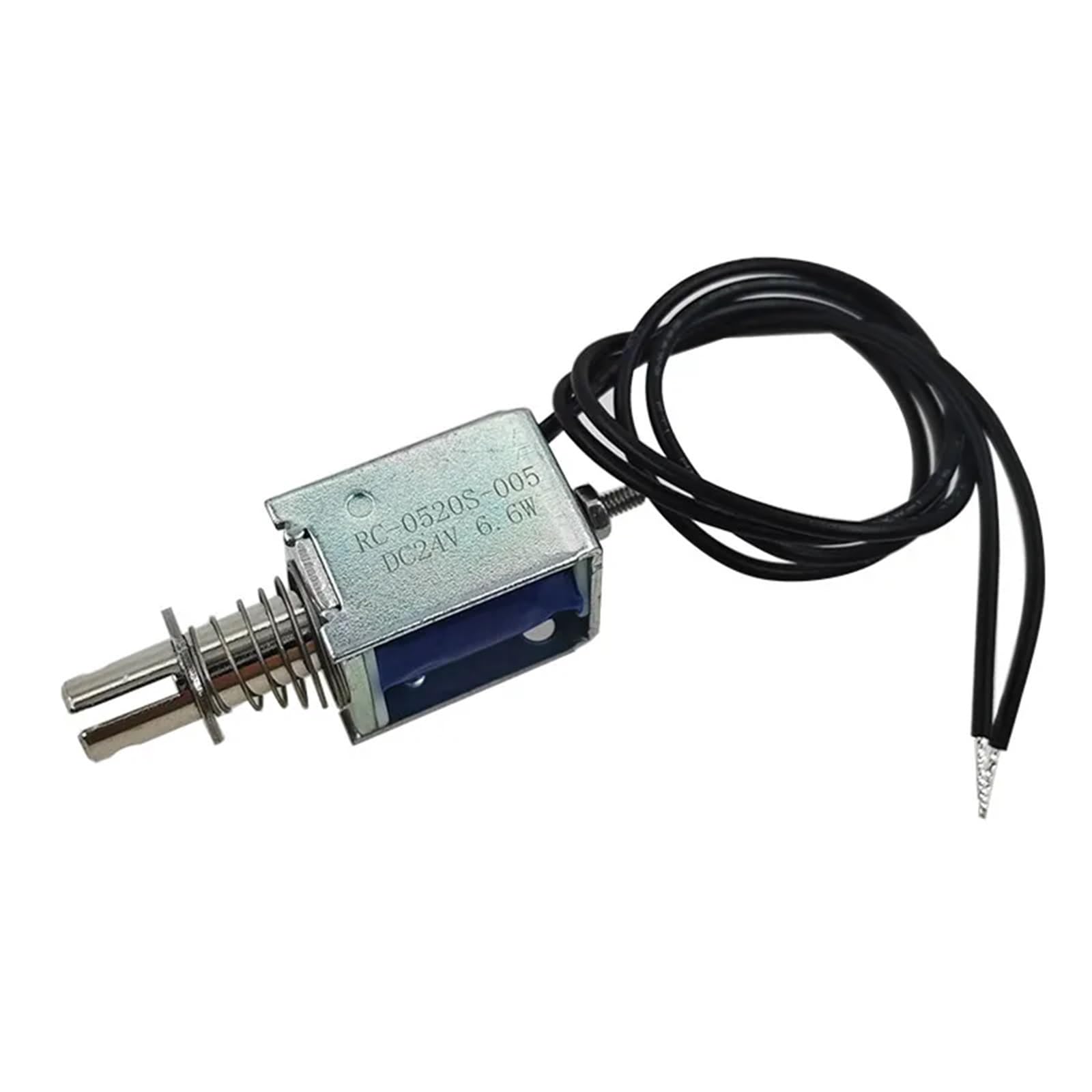 Elettromagnete solenoide DC 12 V 6 V 24 V TAU-0520T, magnete elettrico da tirare e spingere, 1 pezzo(12V)