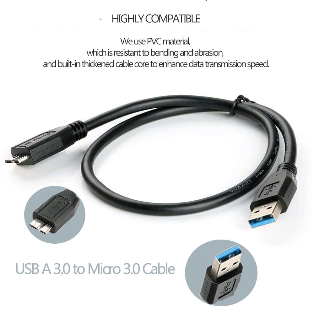 Cavo Sincronizzazione UC-E14 Per D800 Cavo Di Sincronizzazione USB UC-E14 Per Fotocamera Nikon - Ricambio Compatibile Con D800, D800E Sony Dsc W830 - Foto 3