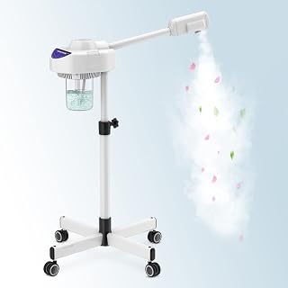 Kingsteam Professional Facial Steamer for Esthetician, Nano Ionic Face Steamer with Stronger Warm Mist for Facial Care & Pores Deep Cleaning, Ozone Facial Steamer Spa for Salon/Home