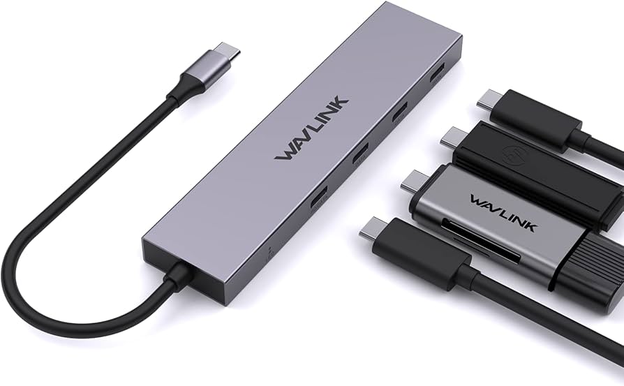Amazon | WAVLINK 4-in-1 USB C ドッキングステーション USB3.2 Gen2