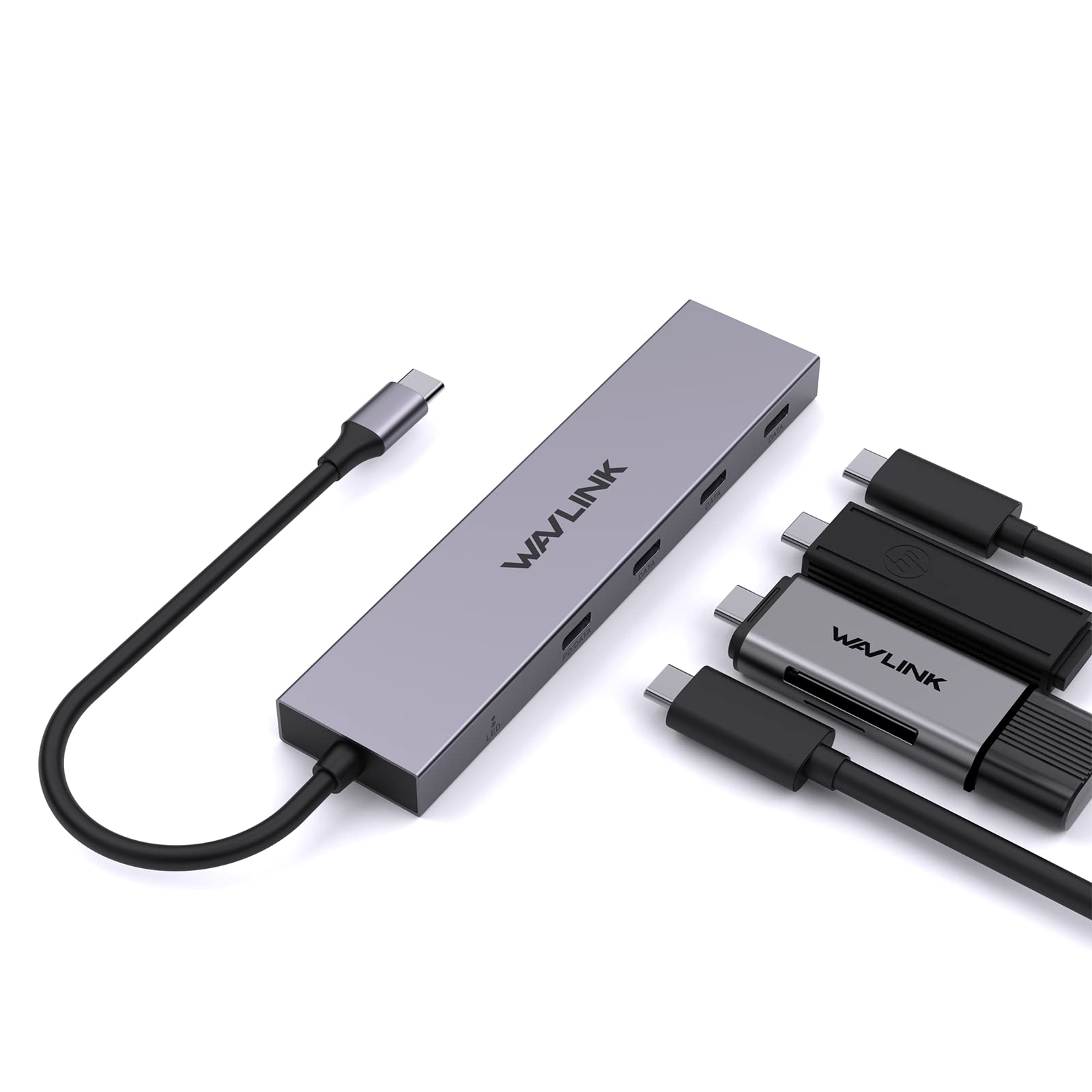 Amazon | WAVLINK 4-in-1 USB C ドッキングステーション USB3.2 Gen2