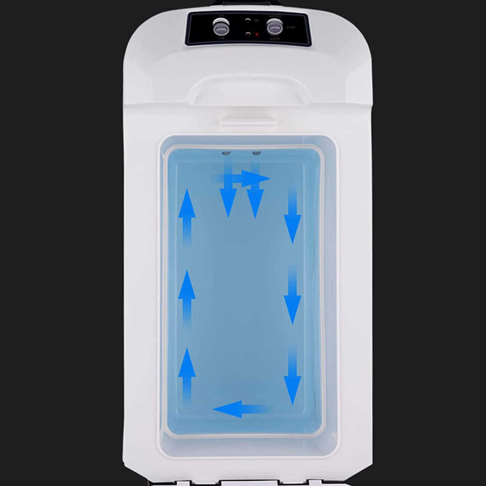 10L Mini nevera congelador negro refrigerador portátil DC 12V/AC 220V caja de refrigeración eléctrica y funda calentadora para caravana, vehículo, coche, camión, RV, barco, SUV, furgoneta