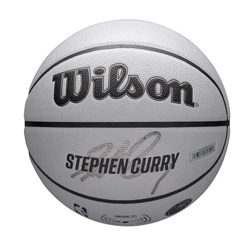 WILSON NBA Player Icon UV Basketball - Stephen Curry Size 7-29.5