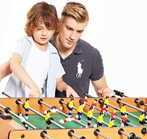 Samnuerly Premium Furniture Kickertisch, Kickertisch, Tischkicker mit Stabiler Beinkonstruktion, Fußballspiel für Kinder und Erwachsene mit ergonomischen Griffen, analoges Scoring (A) – Bild 3