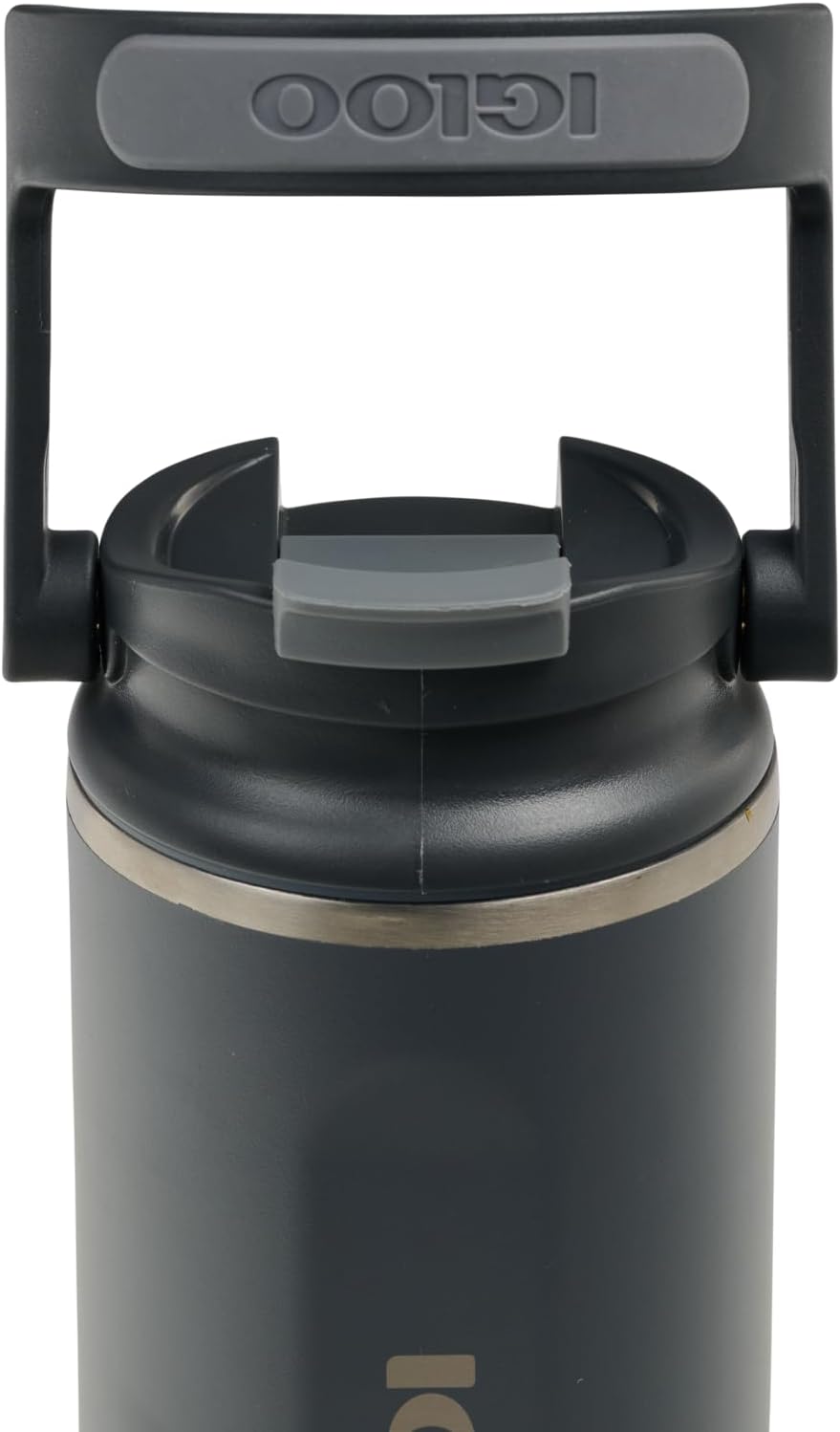 Igloo, 16 oz FlipNSip Tumbler, Reusable Travel Mug, Stainless Steel Insulated Hydration Cup for Hot & Cold Beverages, Carbonite - Image 7