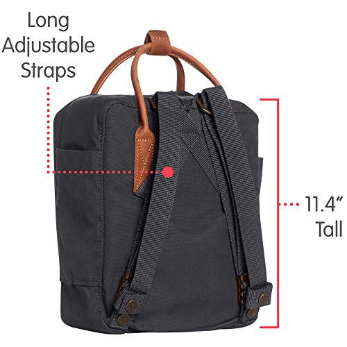 Fjallraven Backpack Kånken No. 2 Mini, Super Grey, 24260