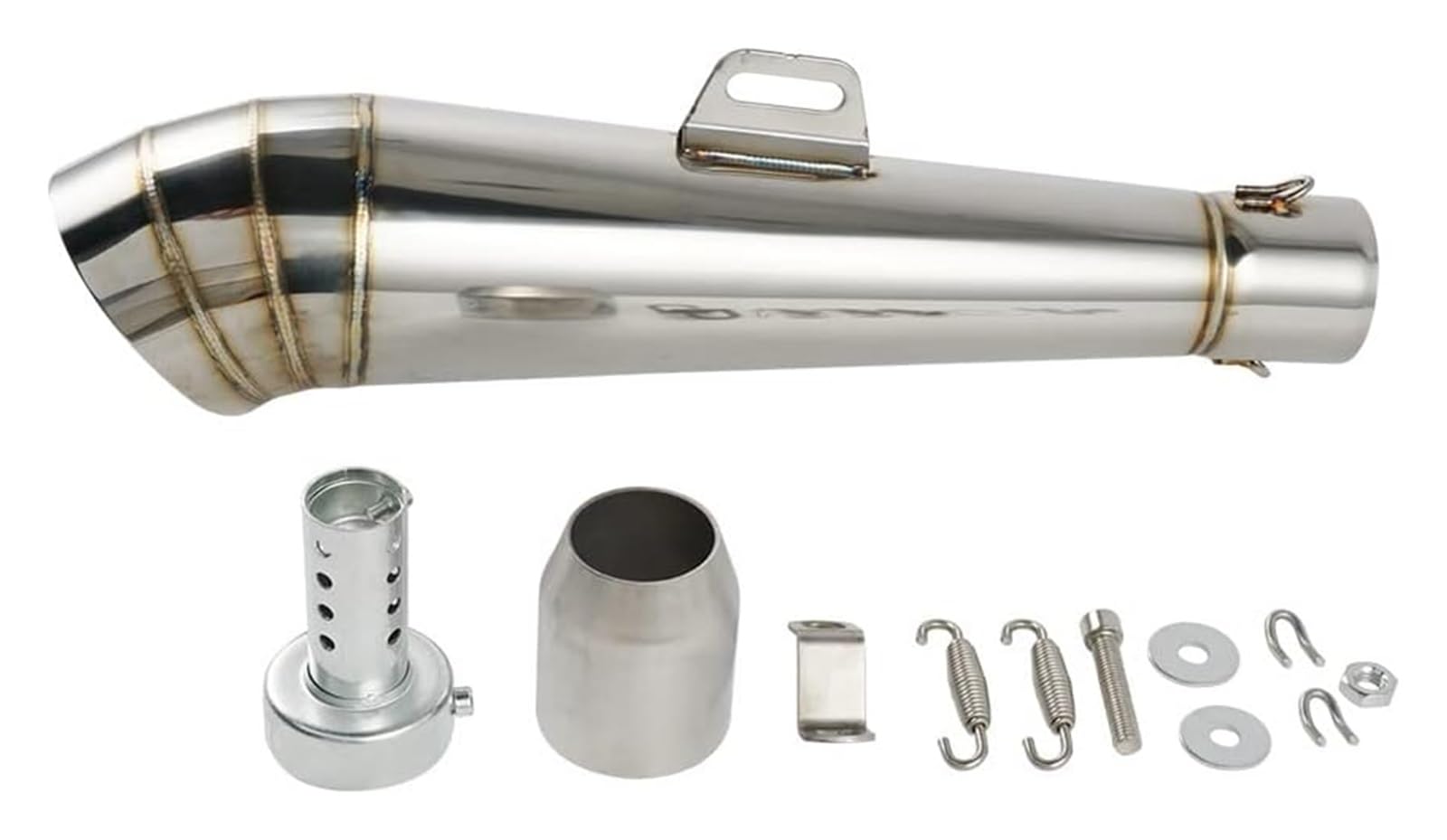 Tubo Scarico Moto per Yamaha per MT09 per MT03 per MT07 Diametro Marmitta Tubo di Scarico per Moto Sistema Scorrimento da 38-51 Mm