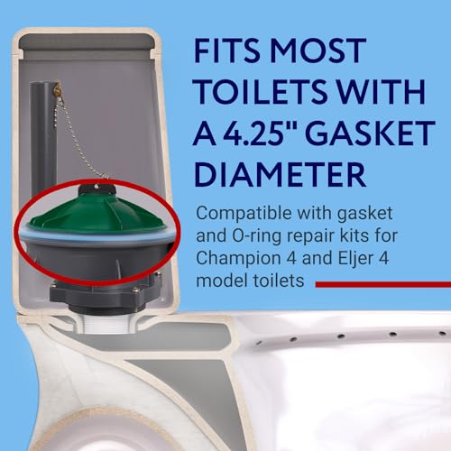 Impresa Products 2-Pack of American Standard -Compatible Canister Flush Valve Seal Kit Replacements for Toilets (Equivalent to Parts # 7301111-0070A / 7301111 0070A) - Image 4