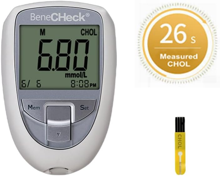 Total Cholesterol Test Meter Cholesterol Meter with 10pcs Strips - Image 2