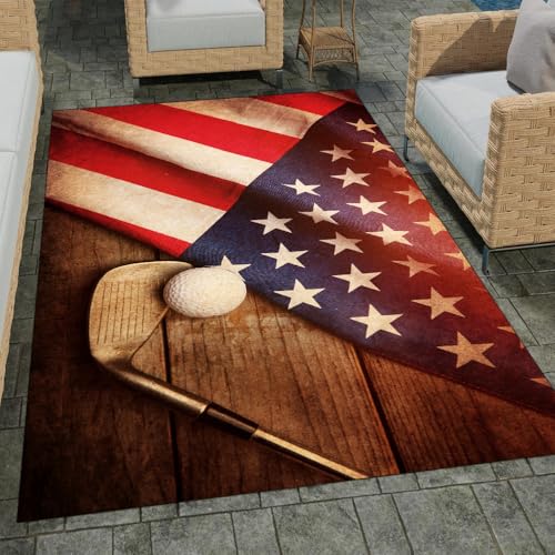 Tapete de área para golf rectangular 60x91 cm miniatura 3